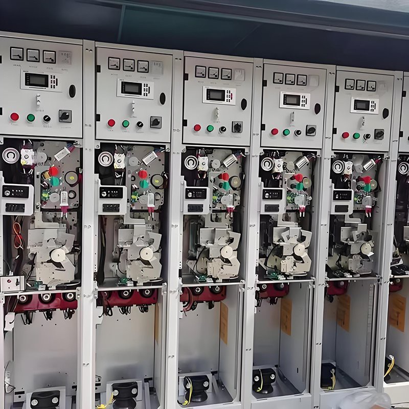 High-Voltage Disconnect Switch Cabinet